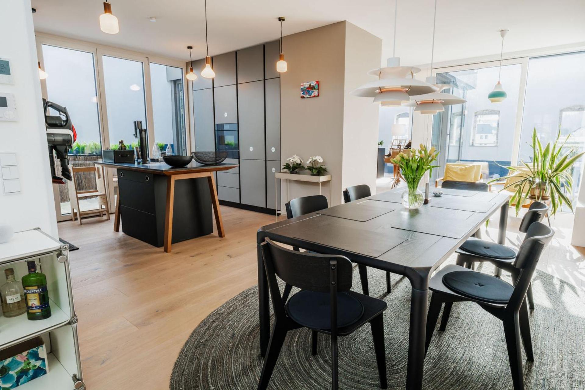 Luxus Penthouse Mit Panoramablick Apartment Бад Ишл Екстериор снимка