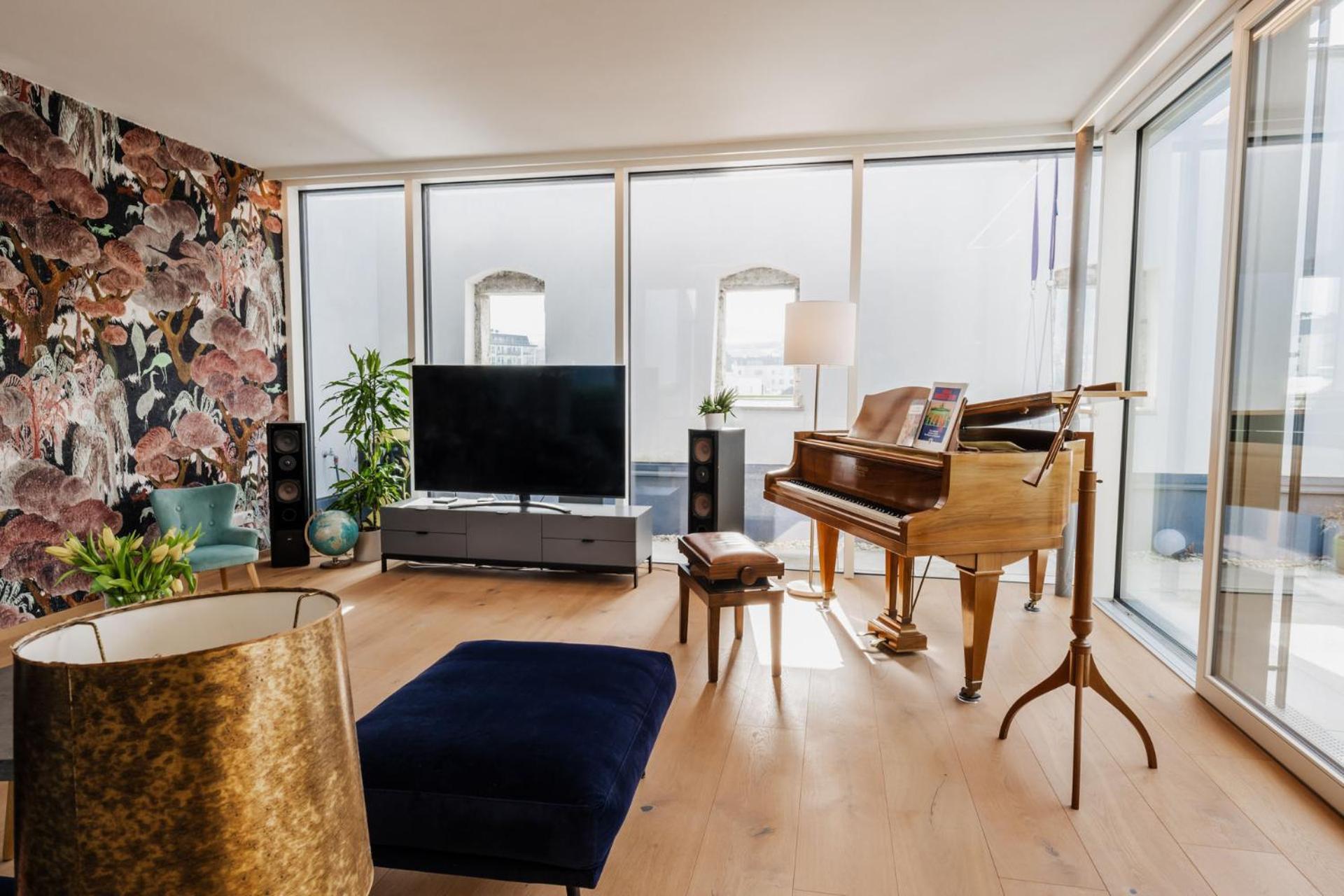 Luxus Penthouse Mit Panoramablick Apartment Бад Ишл Екстериор снимка